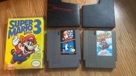 Nintendo NES Challenge Set Console CIB Super Mario Bros 3 Edition Plus SMB 1 & 2
