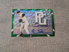 2021 Leaf Perfect Game Pre Production Proof Autograph Green Easton Swofford 1/1