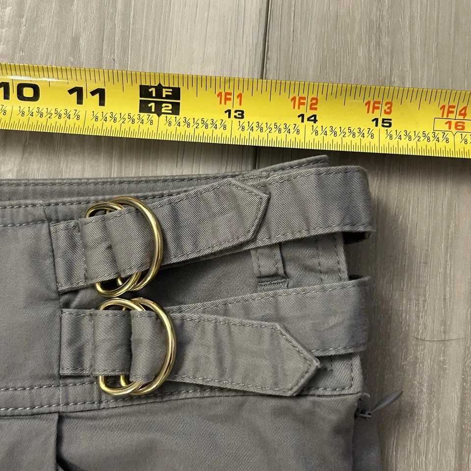 Minifalda Marc by Marc Jacobs gris plisada con hebilla talla 4 Foto 3 de 4