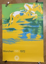 7 Original Olympia-Plakate München 1972 - Designklassiker - A1 - Originaldrucke