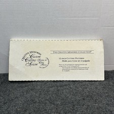 Creative Memories Custom Cutting System 12" Cut Patterns Wavy Swell Straight USA
