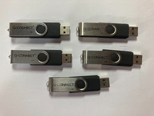 Lote de trabajo 32 GB x 5 Q-Connect Giratorio Estilo USB 2.0 Flash Drive Memory Sticks