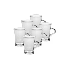 Duralex Amalfi 6 ounce Espresso Mug, Set of 6