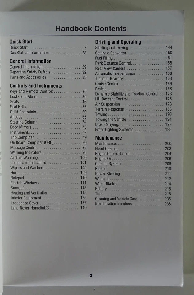 Portafoglio + Manuale Dell'Utente / Manuale Range Rover Tipo L322 Anno 2006 - Immagine 2 di 4