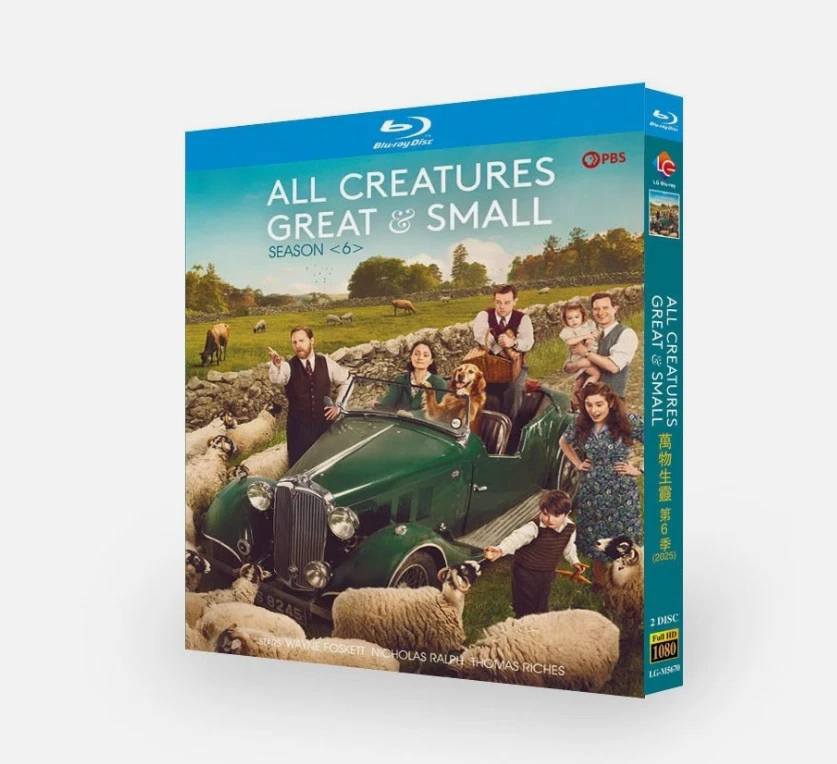 All Creatures Great and Small Season 6 (2025)2BD All Region New Box Set