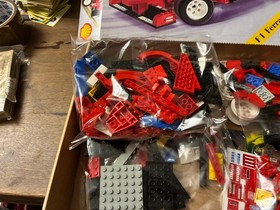 LEGO 2556 Model Team F1 Ferrari Formula Racing Car Shell Open Box Sealed Bags