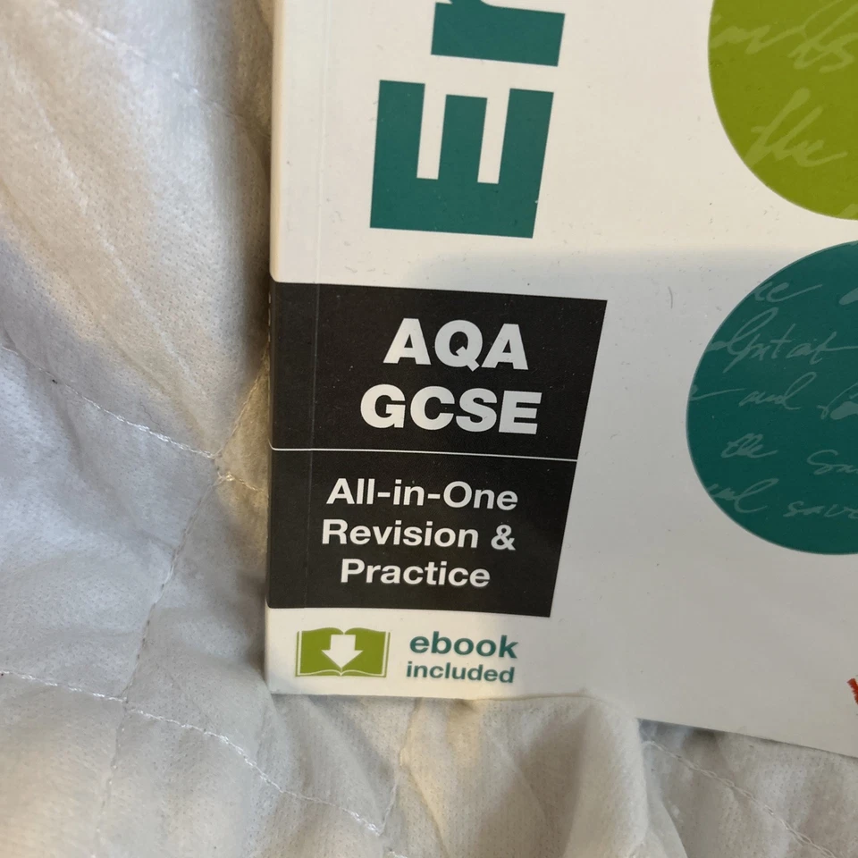 AQA GCSE revision English paperback book used - Image 4 of 4