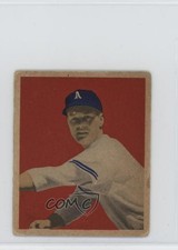 1949 Bowman White Back Eddie Joost #55 10iz