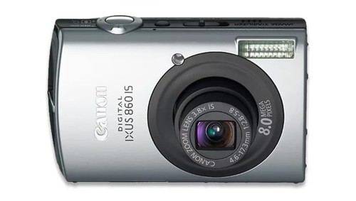 Canon Digital IXUS 860 IS 3x Optical Zoom CCD w Battery Charger Digital Camera