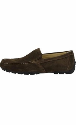 Geox Herren U Moner V Mokassins, Kaffee, 47 EU
