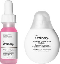 The Ordinary Smooth & Hydrate Lip Duo with Squalane + Amino Acids Lip Balm, PHA