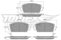 Tomex Brakes BremsbelÄGe Bremsbelagsatz Vorne KIA Sorento 4 Hyundai Santa FE 4