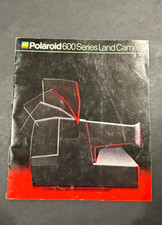 Polaroid 600 Series Land Camera Instructions....Free Shipping