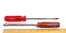 TWO VINTAGE VACO NUT DRIVERS BY KLEIN TOOLS USA · 7/16” & 1/2”