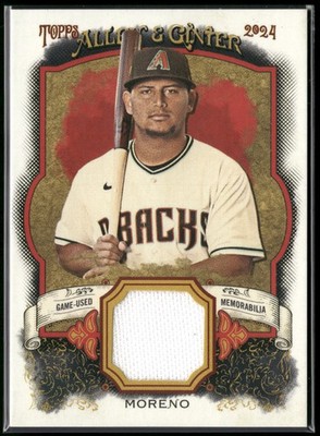 2024 Topps Allen & Ginter #AGR-GM Gabriel Moreno Full-Size Relics A