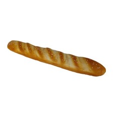 18.5 Inch Artificial French Long Bread Loaf Prop Realistic Faux Fake Baguette