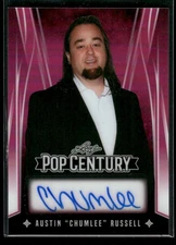 2025 Leaf Pop Century Austin Chumlee Russell #BA-Ar3 Pink Autograph /15
