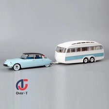 NOREV 1:18 Citroen DS 19 1959 Trailer Touring Car Alloy Car Model