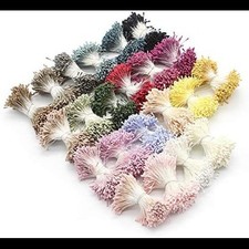 1000PCS Double Heads Artificial Matte Flower Stamen for DIY Scrapbooking Pistil