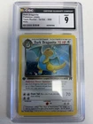 Pokémon Dark Dragonite Holo Rare 1st Edition Team Rocket 5/82 CGC 9