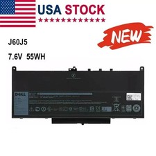 Genuine J60J5 Battery for Latitude E7270 E7470 MC34Y 242WD GG4FM R1V85 451-BBSX