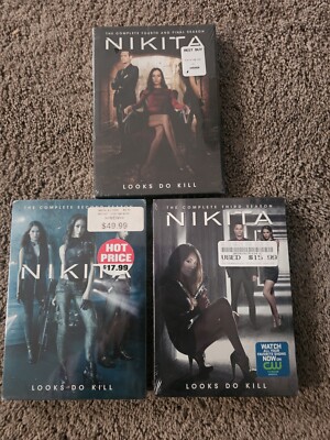 Nikita Season 2 3 4 and Final DVD TV Series