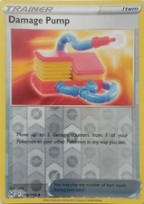 156/196 DAMAGE PUMP REVERSE HOLO LOST ORIGIN POKEMON CARD