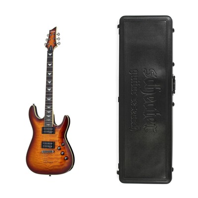Schecter Omen Extreme 6 Electric Guitar Vintage Sunburst with Schecter Hard Case