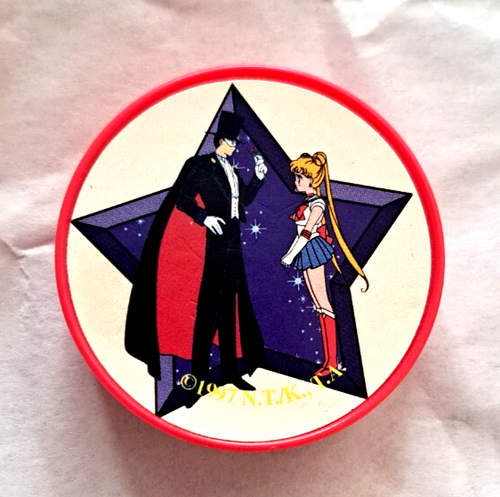 VTG Sailor Moon Tuxedo Mask Mini Pencil Sharpener Toei Animation Naoko Takeuchi