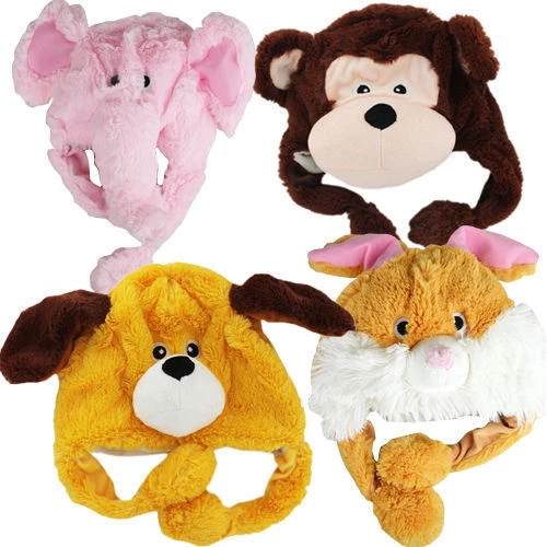 moving animal hats