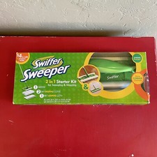 Swiffer Sweeper 2 In 1 Starter Kit For Sweeping And Mopping Open Box Never Used