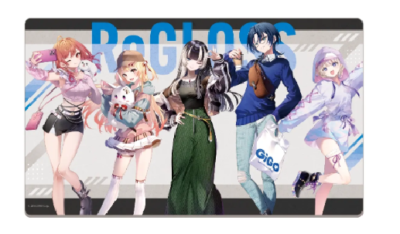 hololive ReGLOSS x GIGO Limited Rubber mat Hajime Ririka Kanade