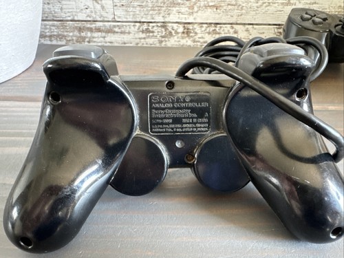 Paar Sony PlayStation 2 PS2 Dual Shock Controller SCPH-10010 / getestet funktioniert - Bild 2 von 3