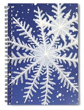 Snow Time Spiral Notebook Blank Notebook Lined Journal 8 X 6 Notebook
