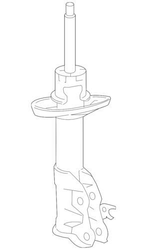 Unidad de amortiguador delantero derecho para Honda (N/P 51611-TS8-B32)