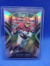 2020 Select Antonio Gibson Club Level Silver Prizm Rookie Card RC #272. rookie card picture
