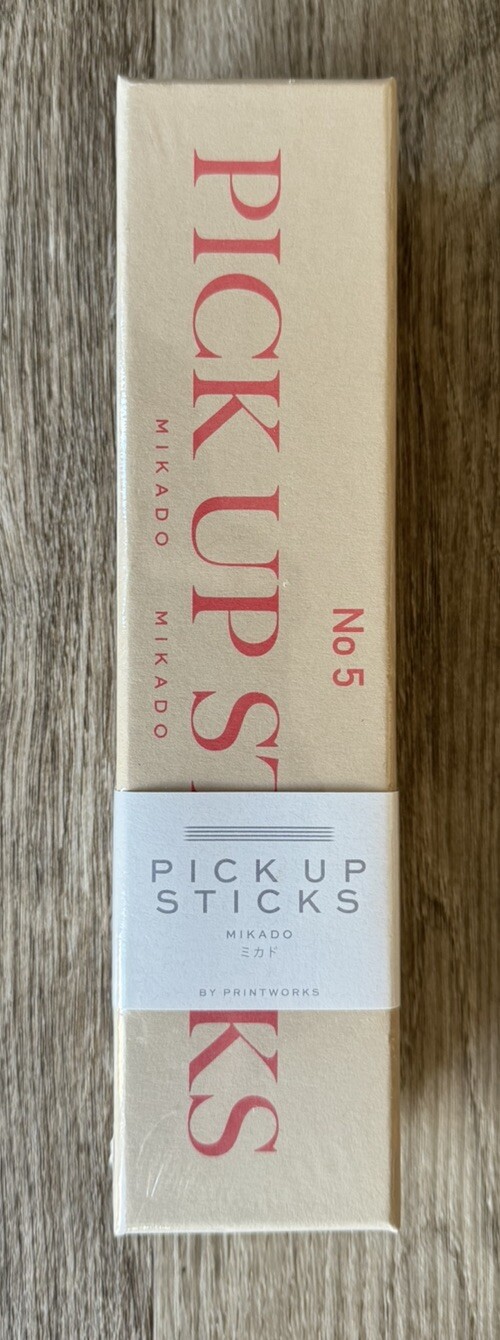 Demecia PrintWorks Classic Game Pick up Sticks NIB