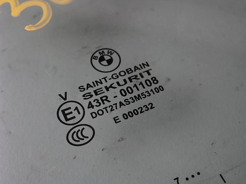 2004 - 2010 Bmw X3 E83 Glass Window Door Tinted Driver Left Rear Side Lh Oem Foto 3 de 4