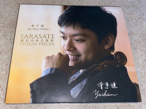 Yu-Chien Tseng - Sarasate Violin Pieces CD Rare OOP Chimei Museum