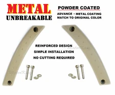 UPGRADED Metal For VW Beetle Interior Door Panel Pull Handle Repair Kit Tan Pair