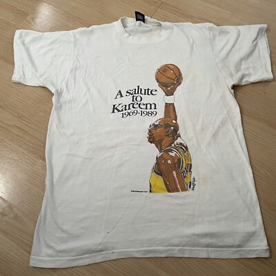 Maillot NBA Los Angeles Lakers Kareem Abdul-Jabbar - Taille XL - Couleur Jaune - Unisexe Adulte