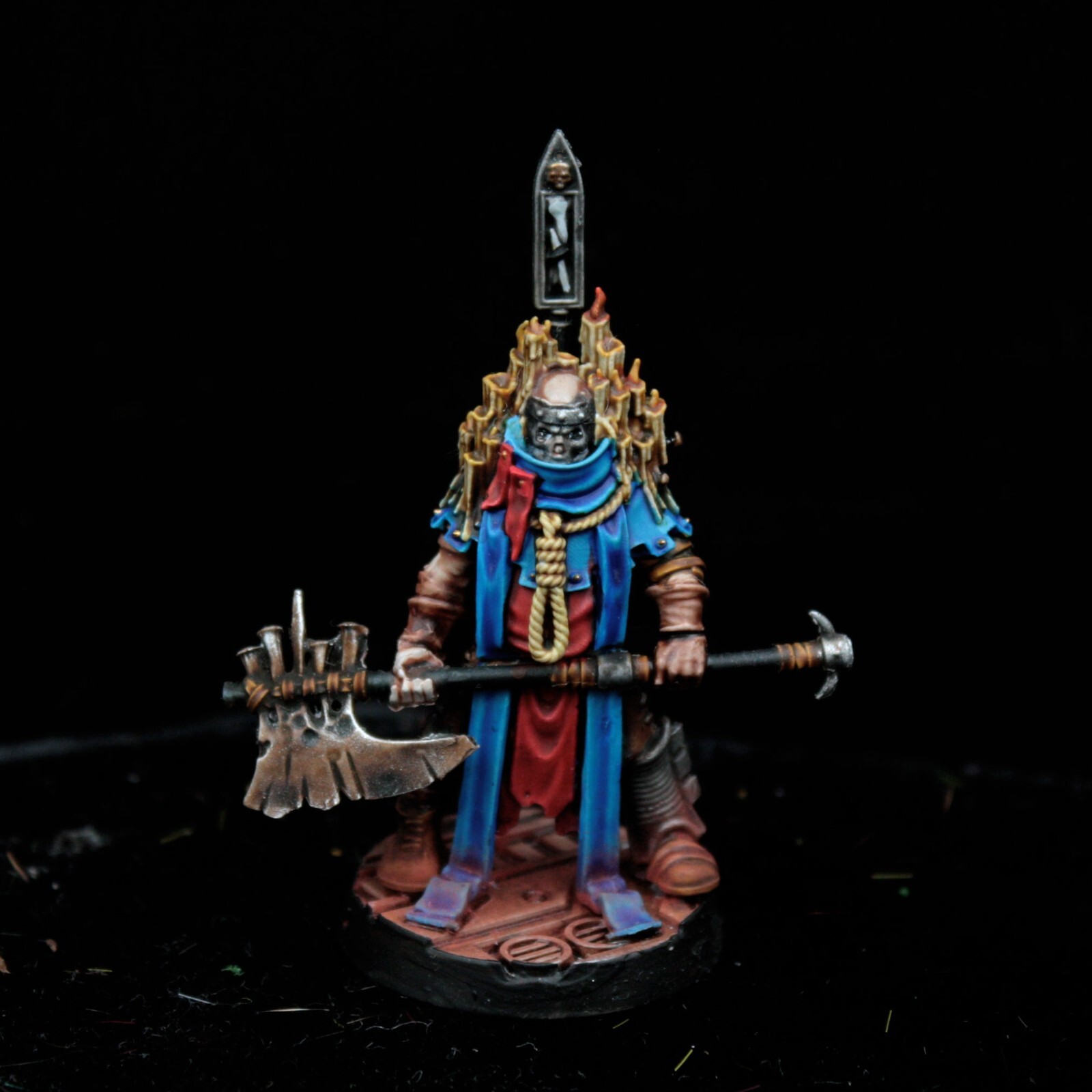 Warhammer 40 000 Painted 28mm Necromunda Hired Guns Cawdor Executioner