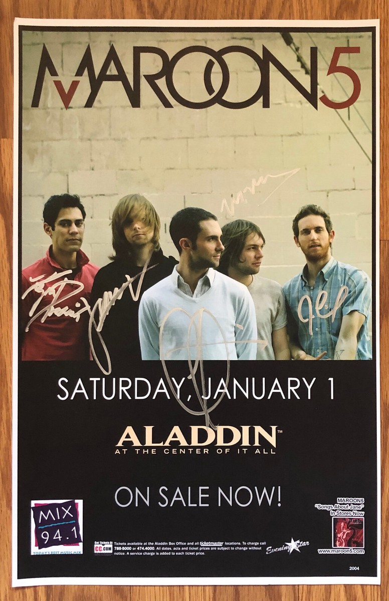 Maroon5 リトグラフ 2019年 日本公演グッズ マルーン5 ポスター Maroon5 リトグラフ 2019年 日本公演グッズ マルーン5 ポスター