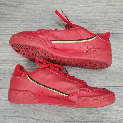 Adidas Continental 80 J 'Scarlet' Sneakers Big Kids / Men's Size 5 Red EE4359 - Picture 6 of 8