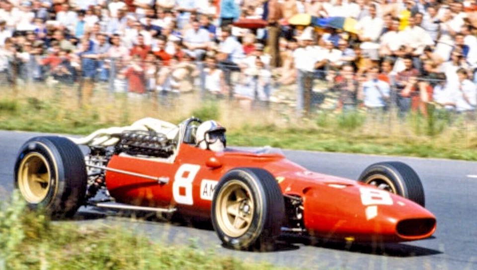 SOLIDO #167 - 1/43 Vintage Diecast - 1968 Ferrari 312 V12 F1 - *excelente* Foto 2 de 4