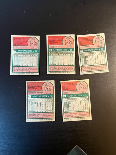 1975 Topps Baseball Cards (1-99) - Pick The Cards to Complete Your Set - Picture 156 of 166