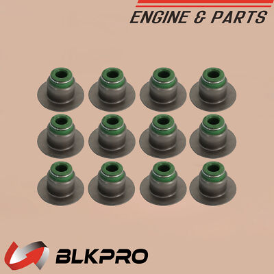 12* SEAL VALVE STEM Oil Seal Intake Exhaust For Dodge Cummins QSB 98-17 ...