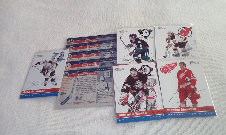 2000-01 Topps Heritage 1-73 part set Hockey Pick cards that you want/need. - Image 3 of 4