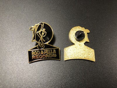 Roc-A-Fella Records enamel Pin Lapel - reasonable doubt jay z dame dash