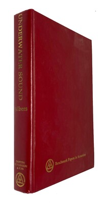 Underwater Sound - HB 1972 - Benchmark Papers in Acoustics  W3